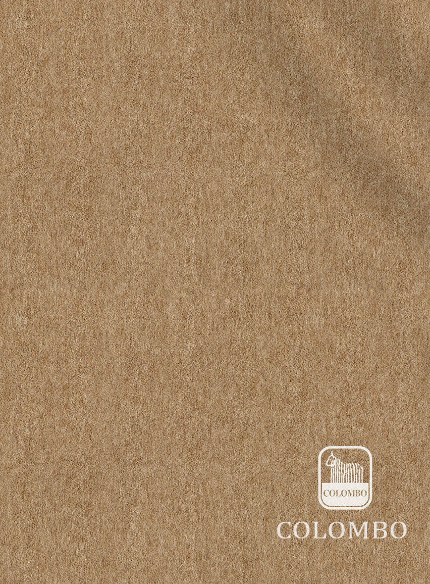 Colombo Tan Cashmere Jacket - Image 3