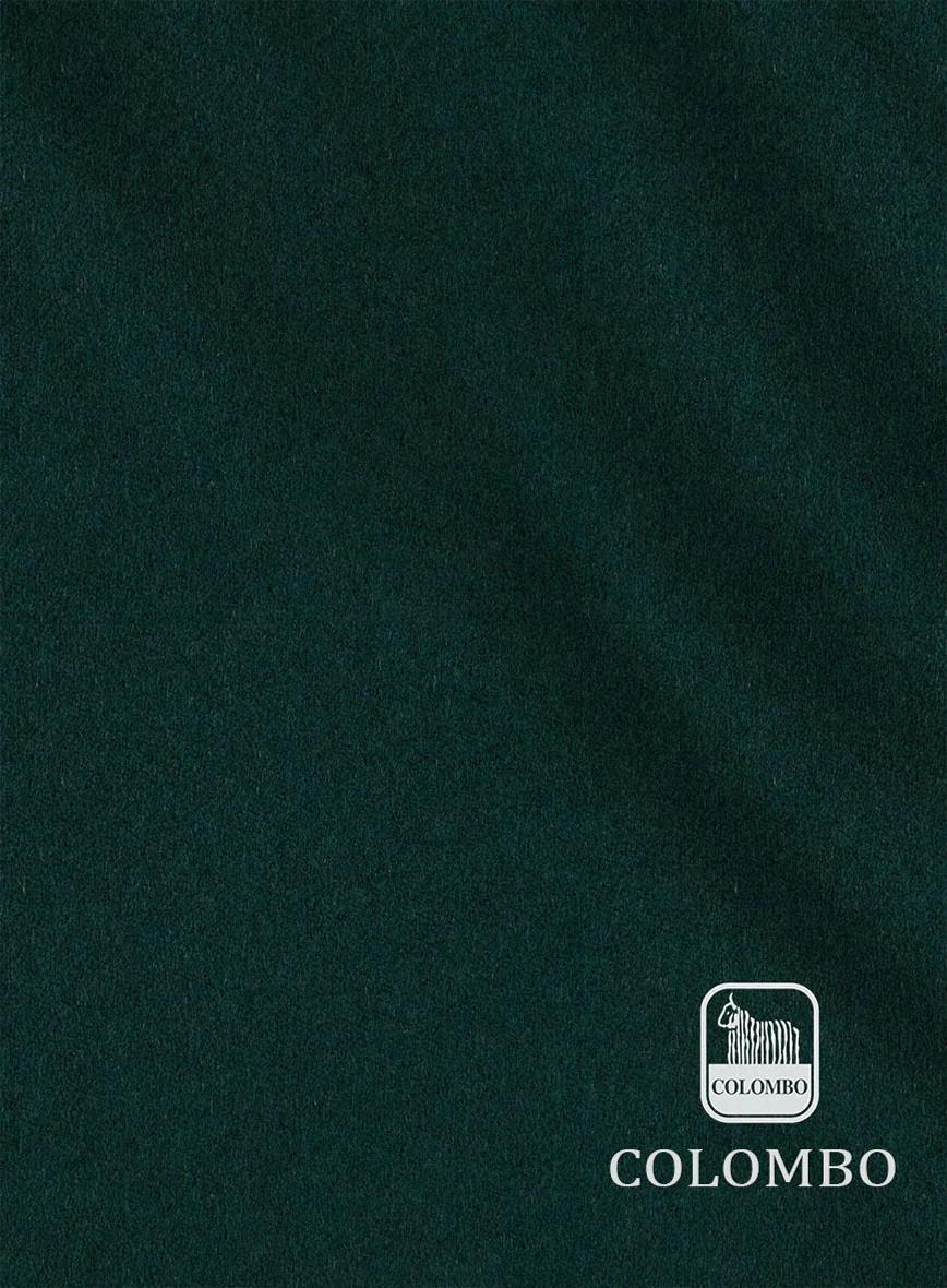Colombo Teal Green Cashmere Jacket - Image 3