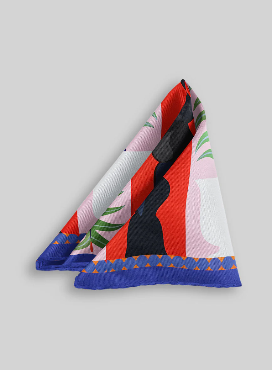 Colonnade Silk Pocket Square - Image 2