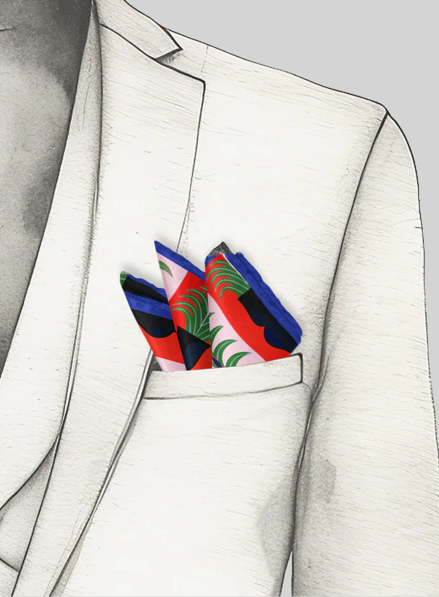 Colonnade Silk Pocket Square - Image 4