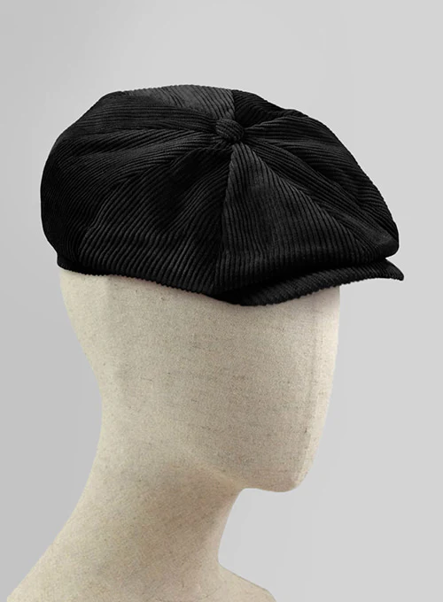 Corduroy Newsboy Cap - Image 3
