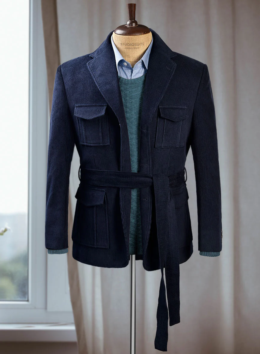 Corduroy Safari Jacket - Image 2