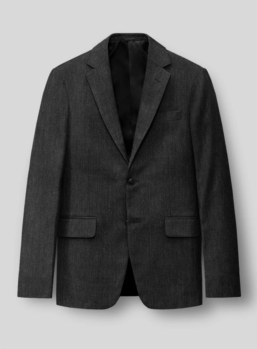 Cotton Stretch Nicomi Charcoal Jacket