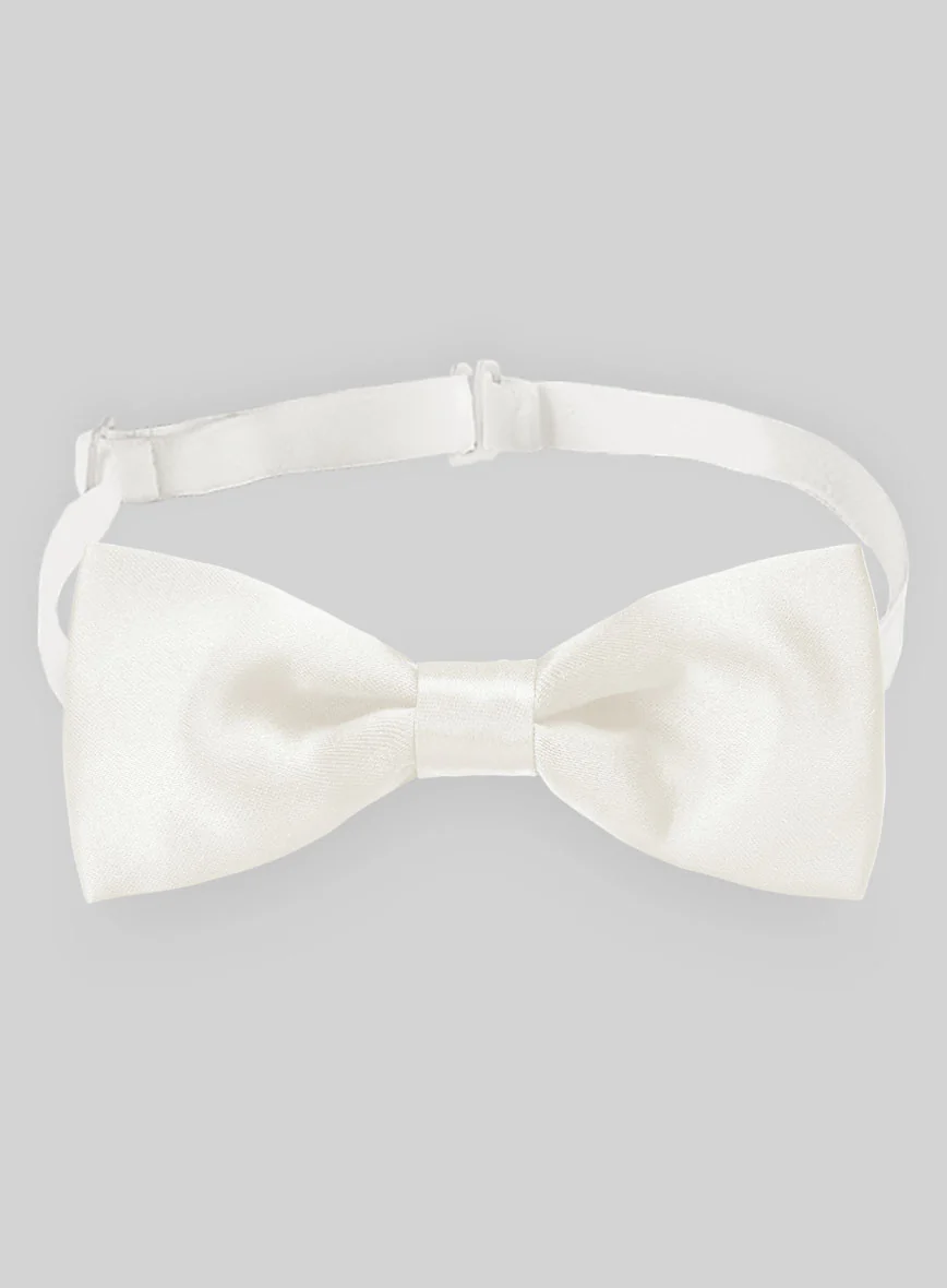 Cream Satin Bow - Image 2
