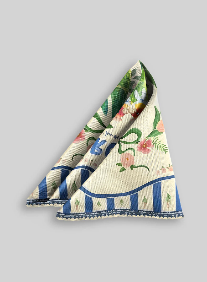 Crepusco Silk Pocket Square - Image 2