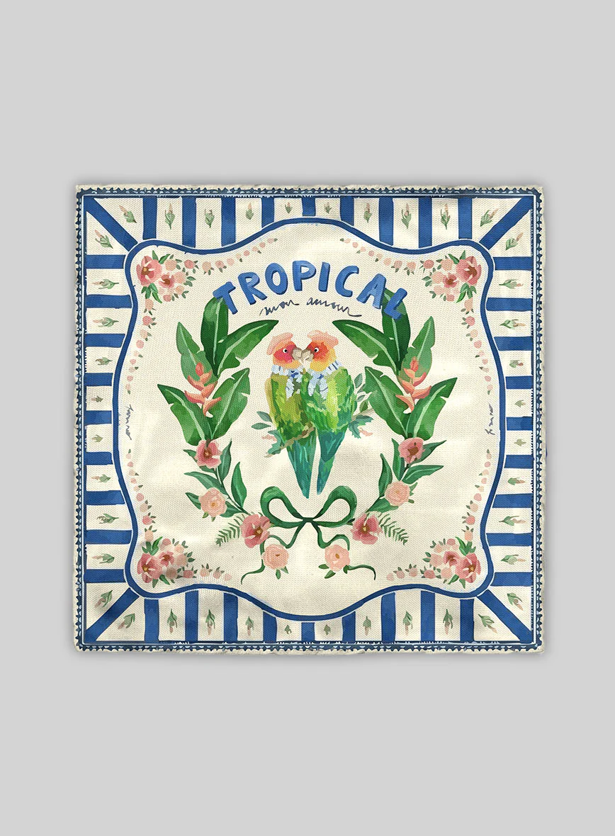 Crepusco Silk Pocket Square - Image 3