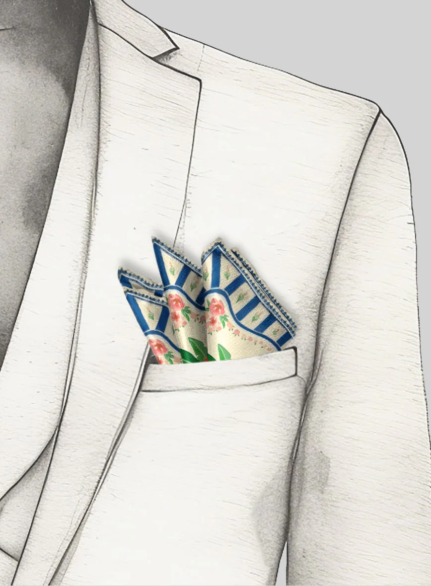 Crepusco Silk Pocket Square - Image 4