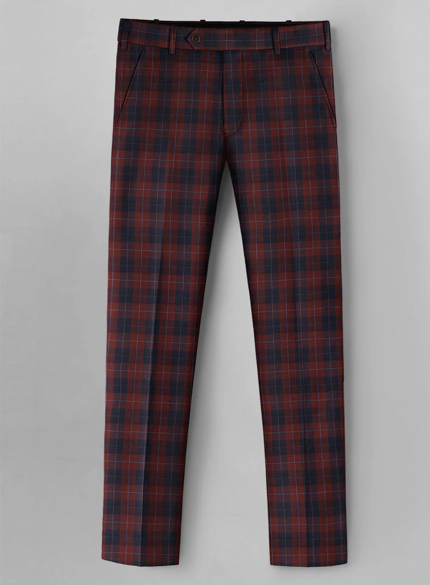 Crimson Carol Check Suit - Image 5