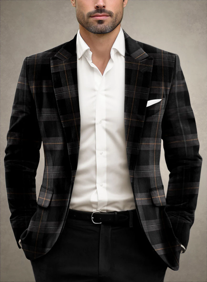 Cunito Velvet Blazer - Image 2