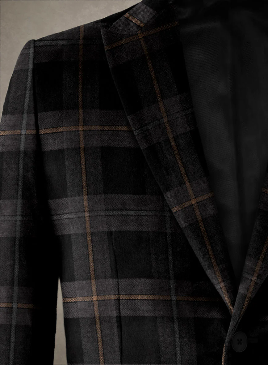 Cunito Velvet Blazer - Image 3