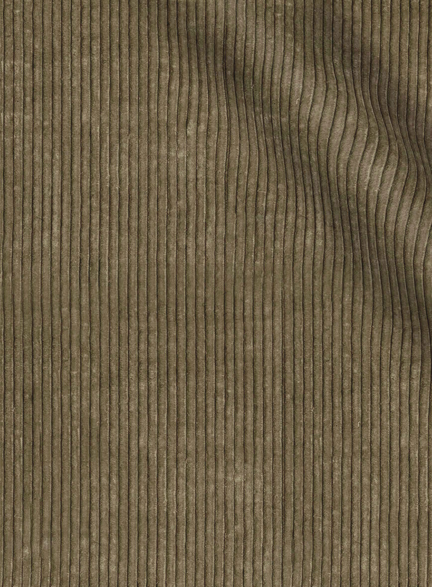 Dark Beige Corduroy Shirt - Image 5