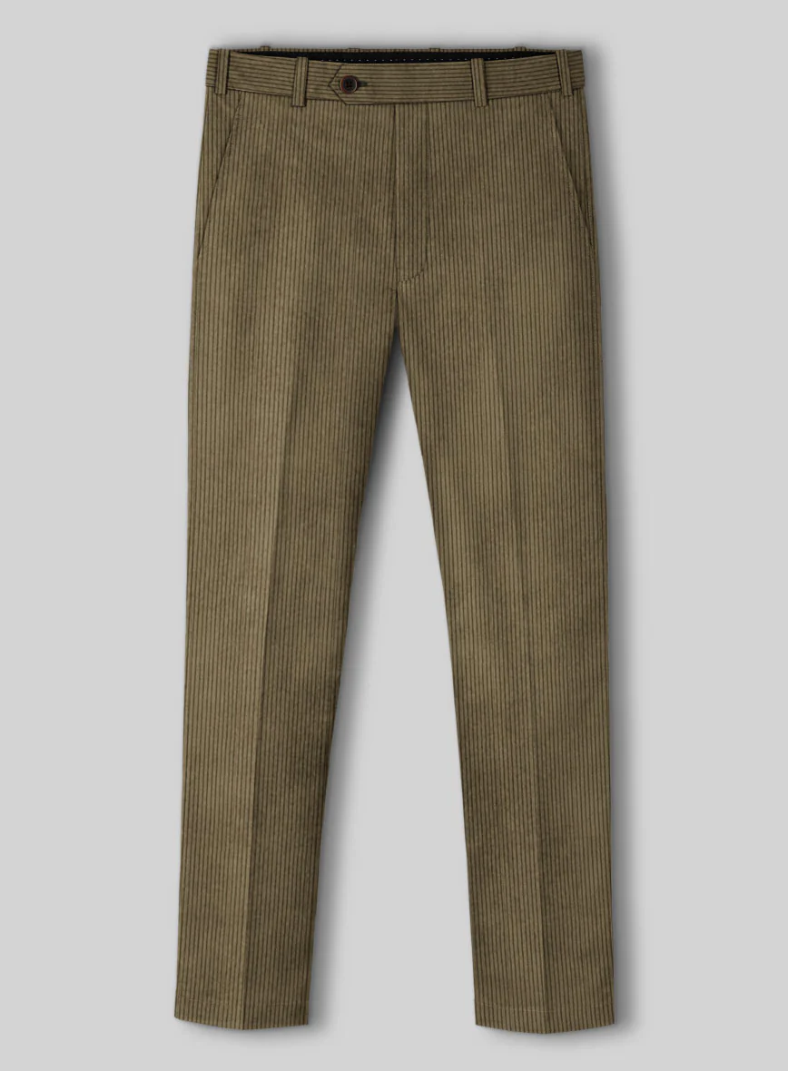 Dark Beige Corduroy Suit - Image 5