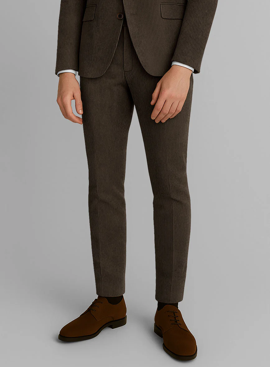 Dark Brown Corduroy Suit - Image 5