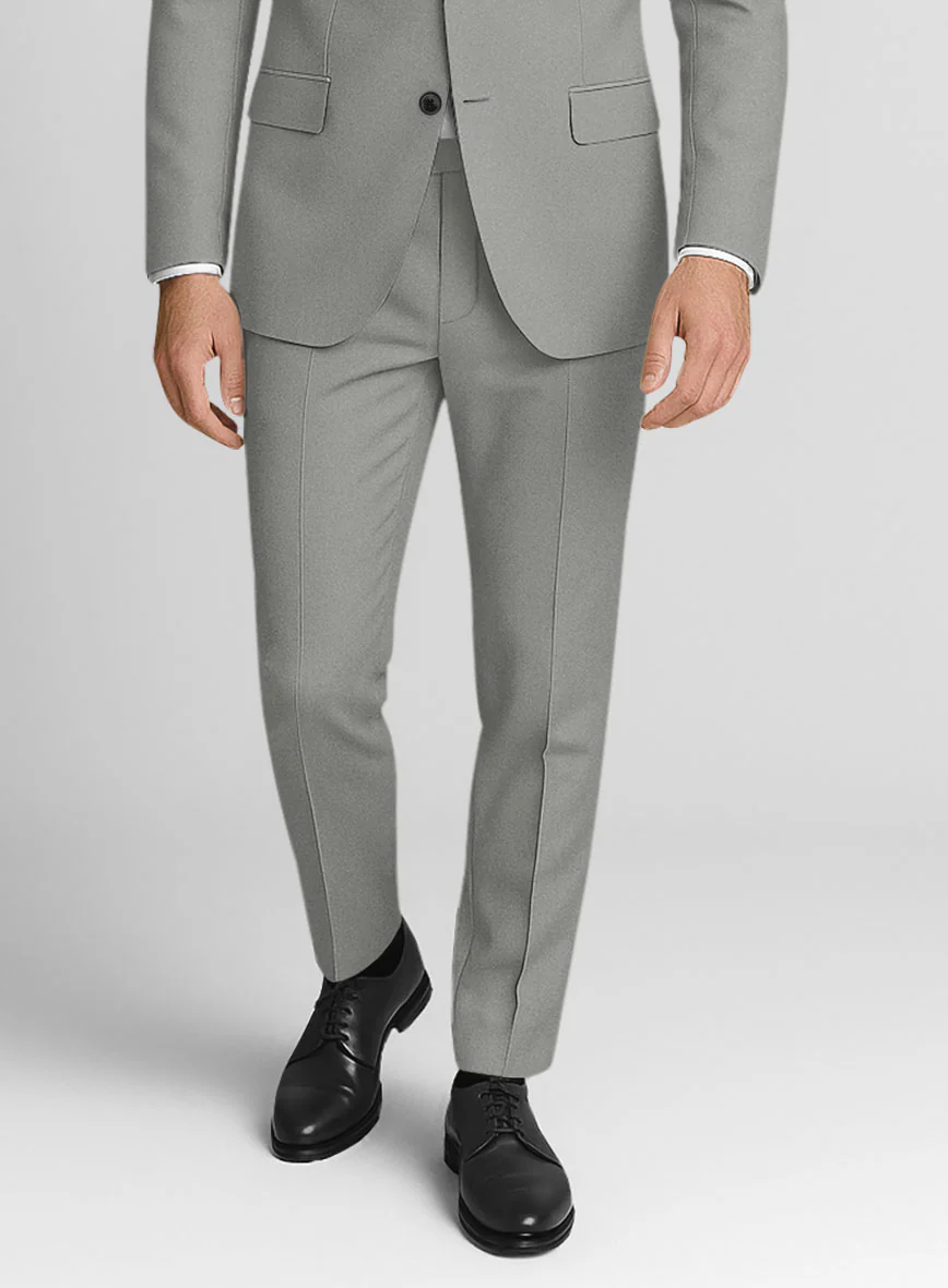 Dark Gray Stretch Chino Pants