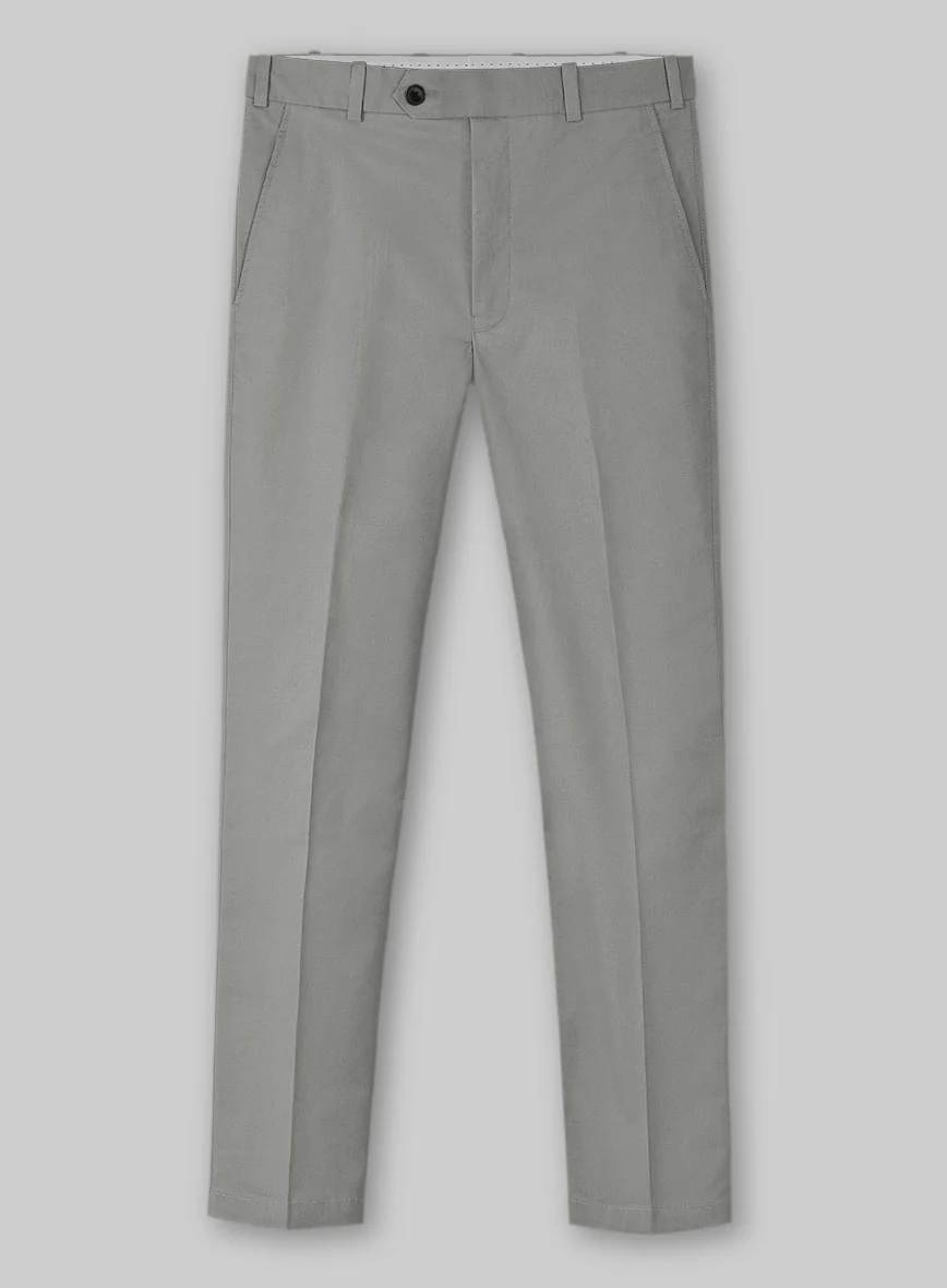 Dark Gray Stretch Chino Suit - Image 4