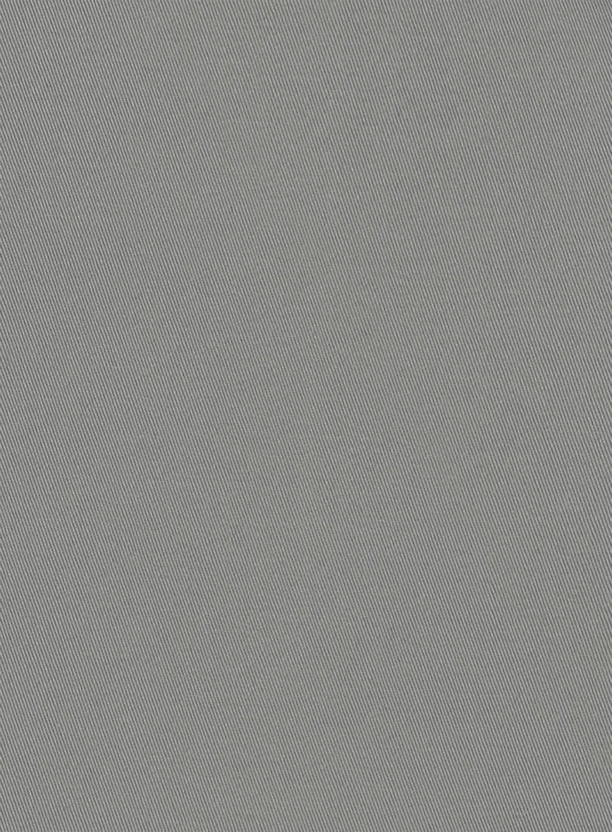 Dark Gray Stretch Chino Suit - Image 6
