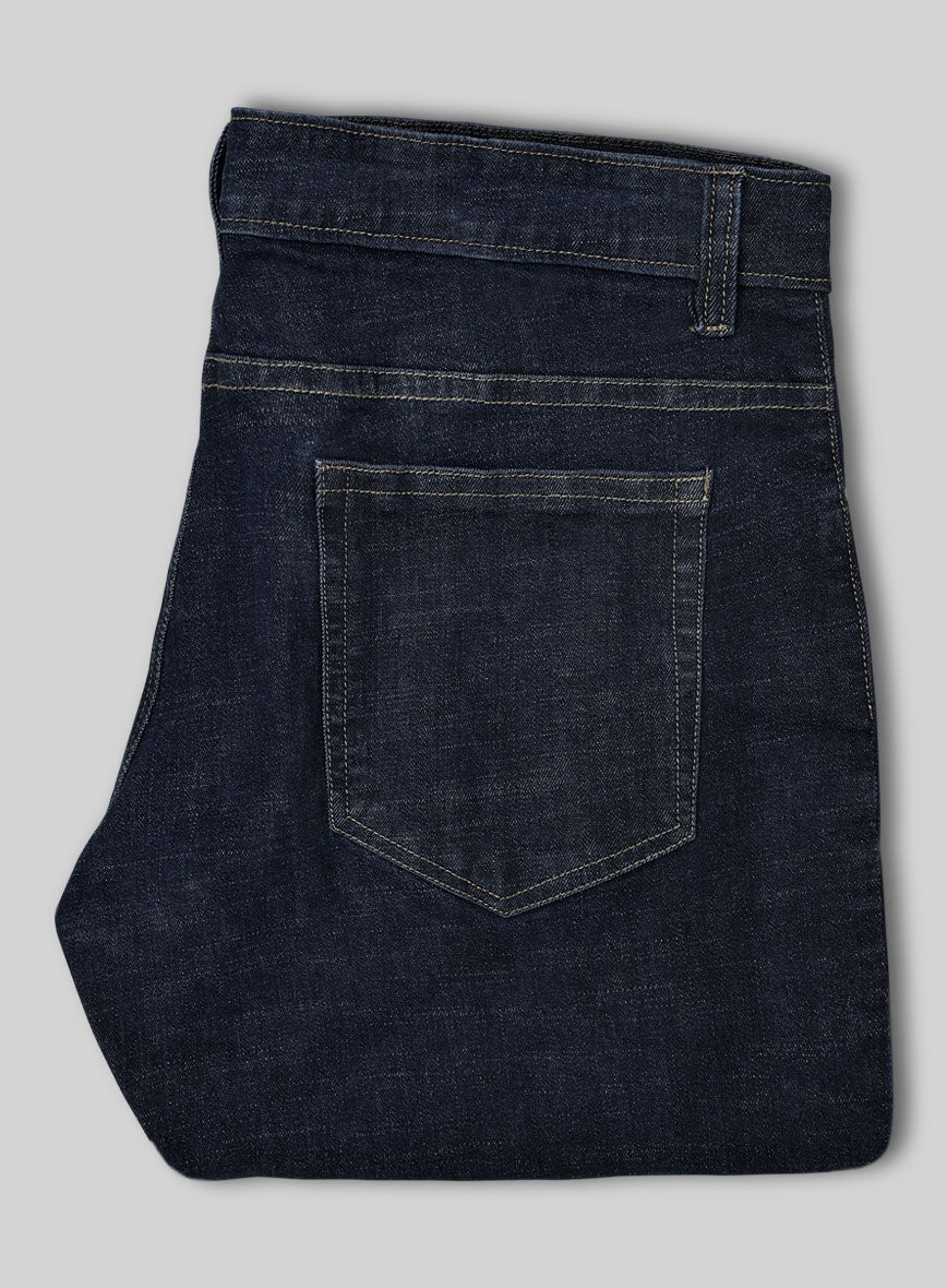 Dark Indigo Stretch Denim Jeans - Image 3