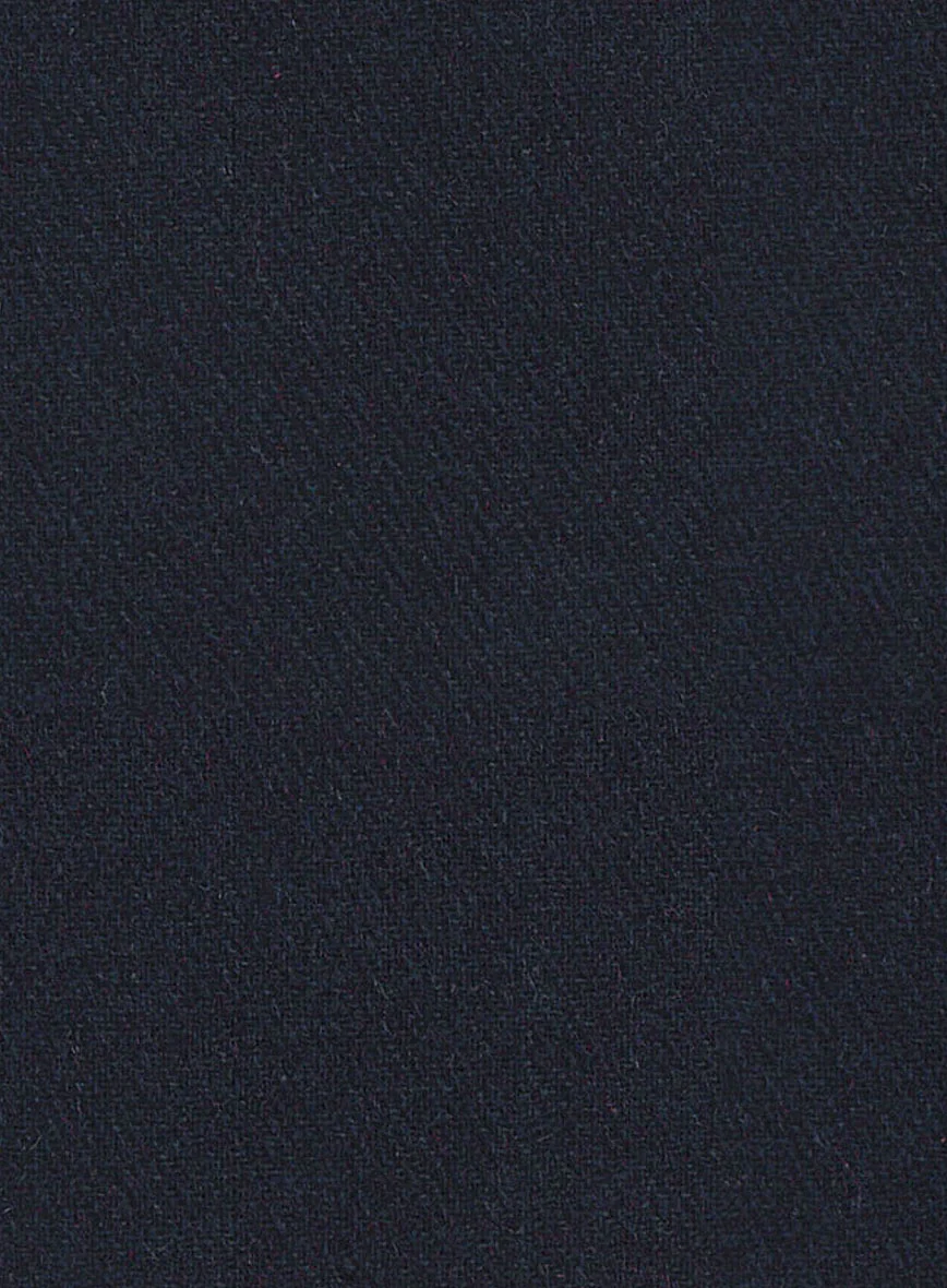 Dark Violet Heavy Tweed Jacket - Image 3