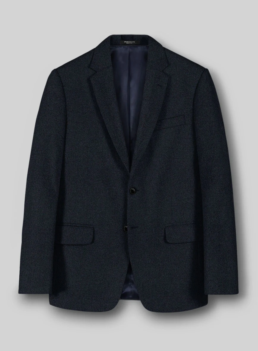 Dark Violet Heavy Tweed Suit - Image 3