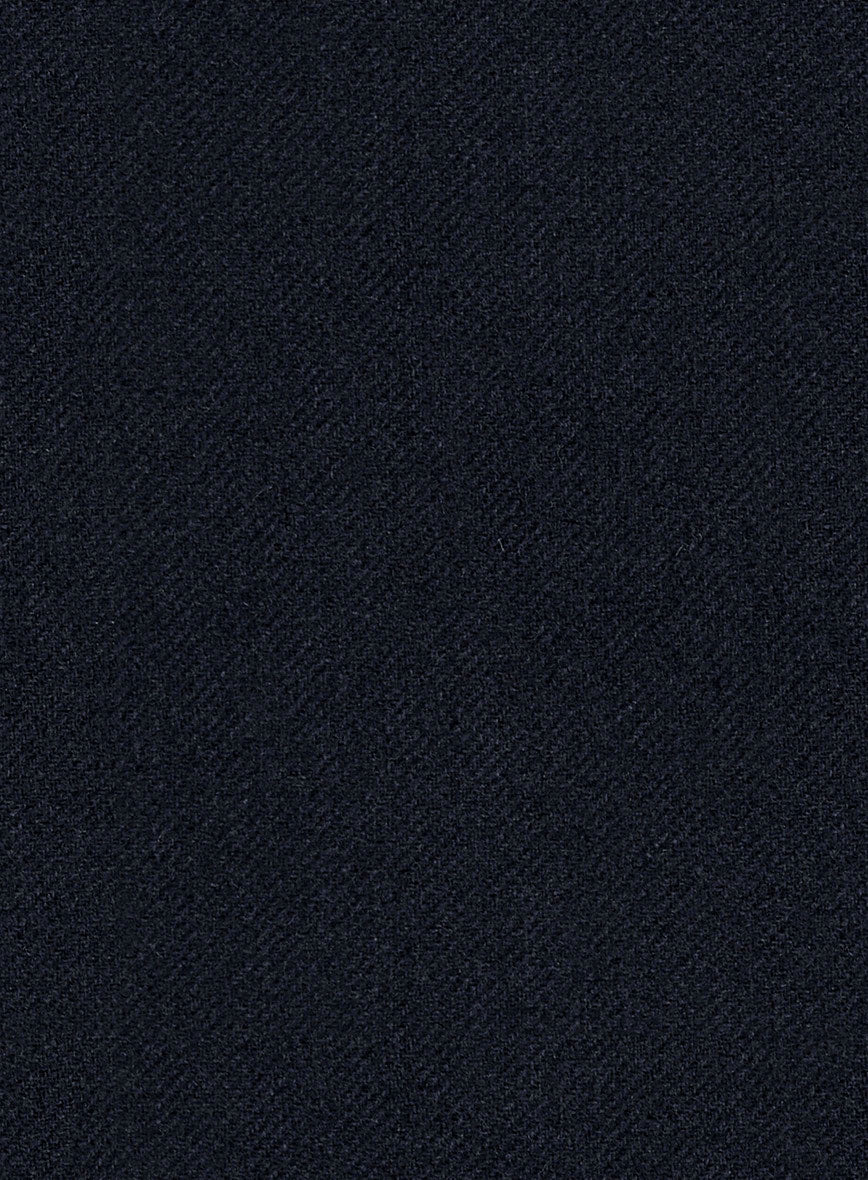 Deep Blue Heavy Tweed Suit - Image 9