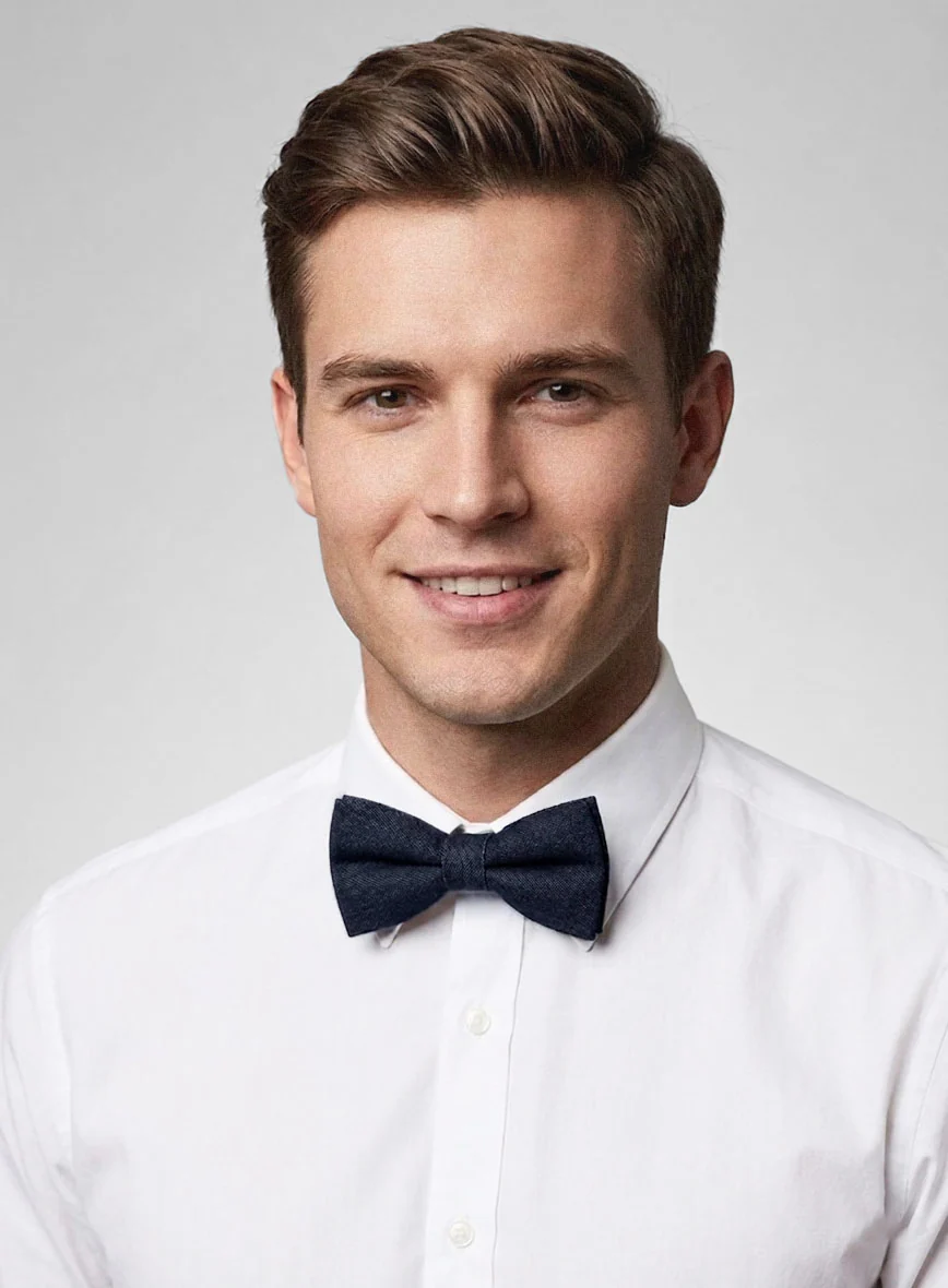 Denim Bow - Light Weight - Image 3