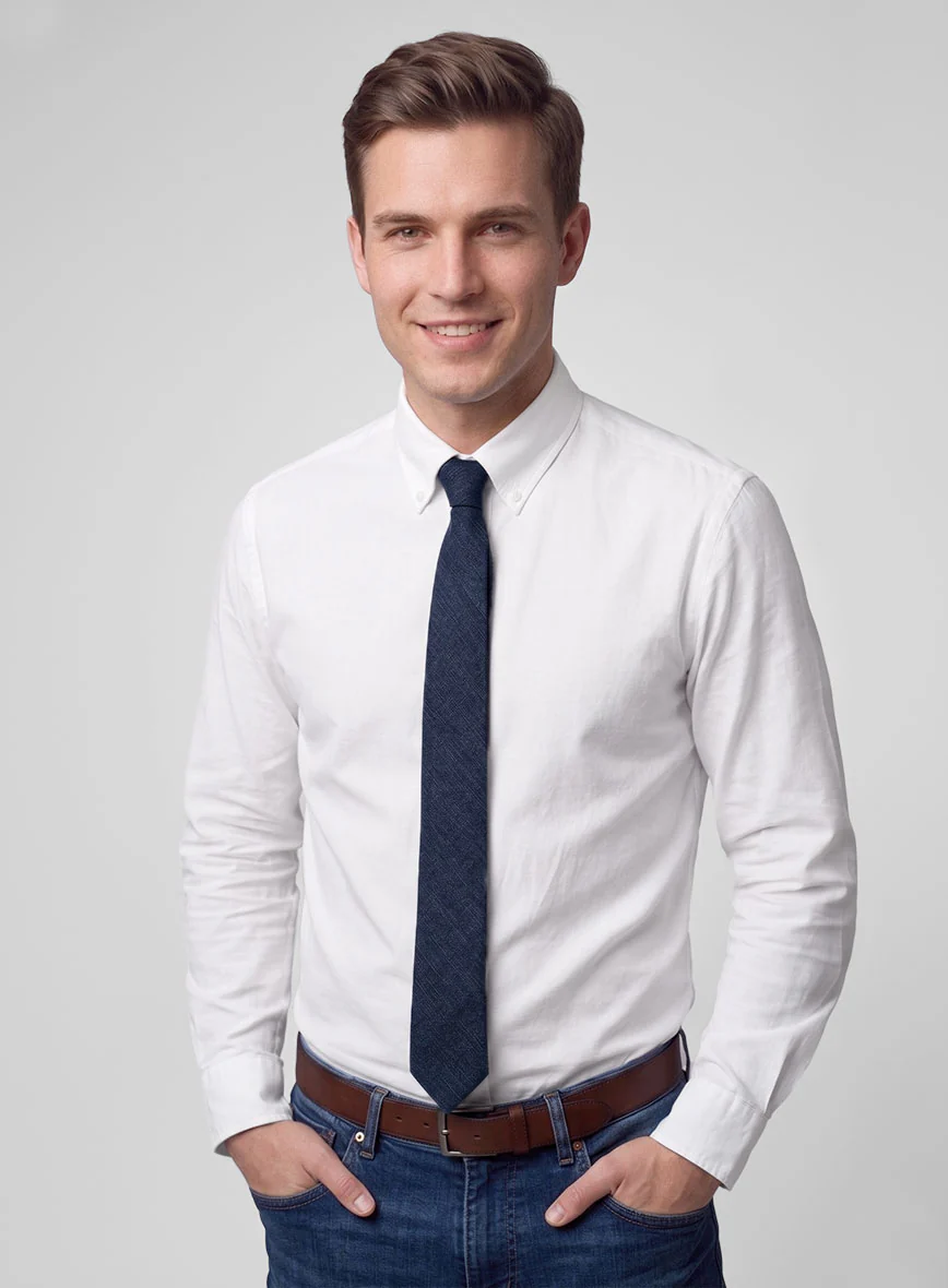 Denim Tie - Light weight - Image 3