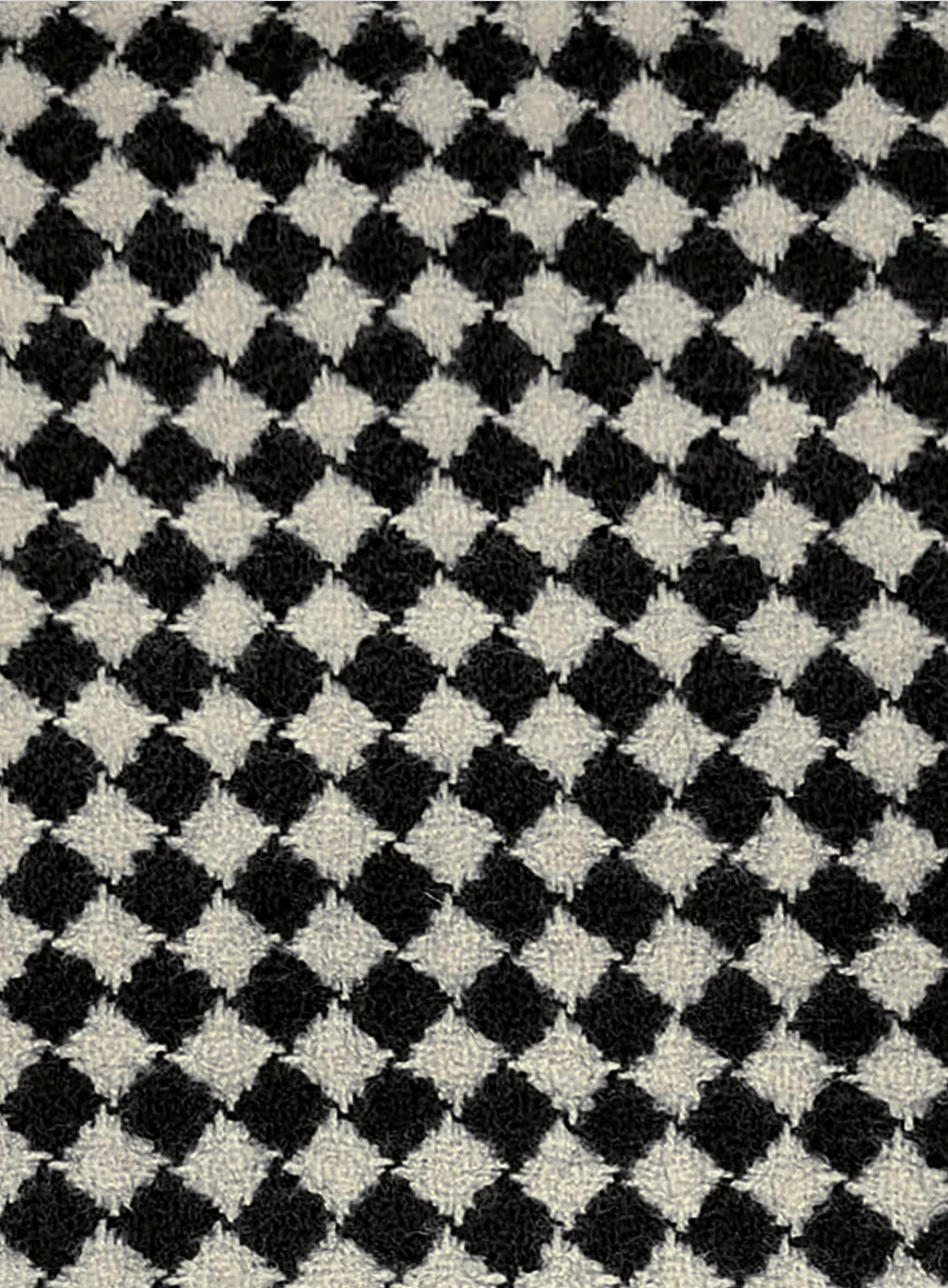 Diamond Noir Tweed Pants - Image 3