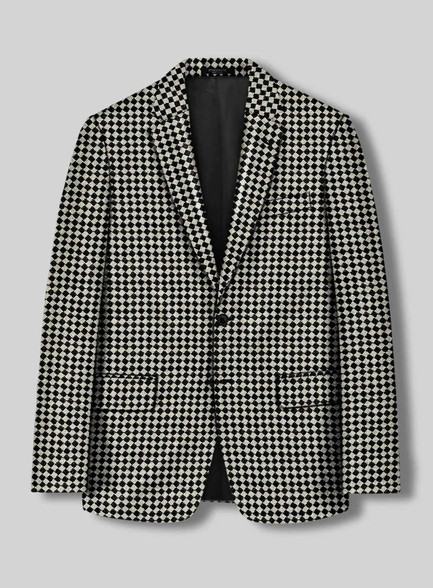 Diamond Noir Tweed Suit - Image 3