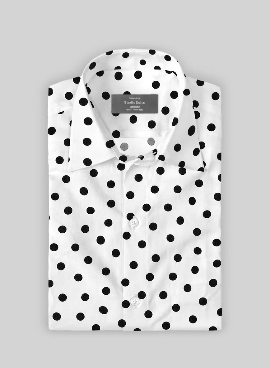 Dot Theory Cotton Shirt - Image 2