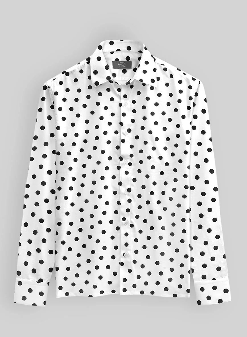 Dot Theory Cotton Shirt - Image 3