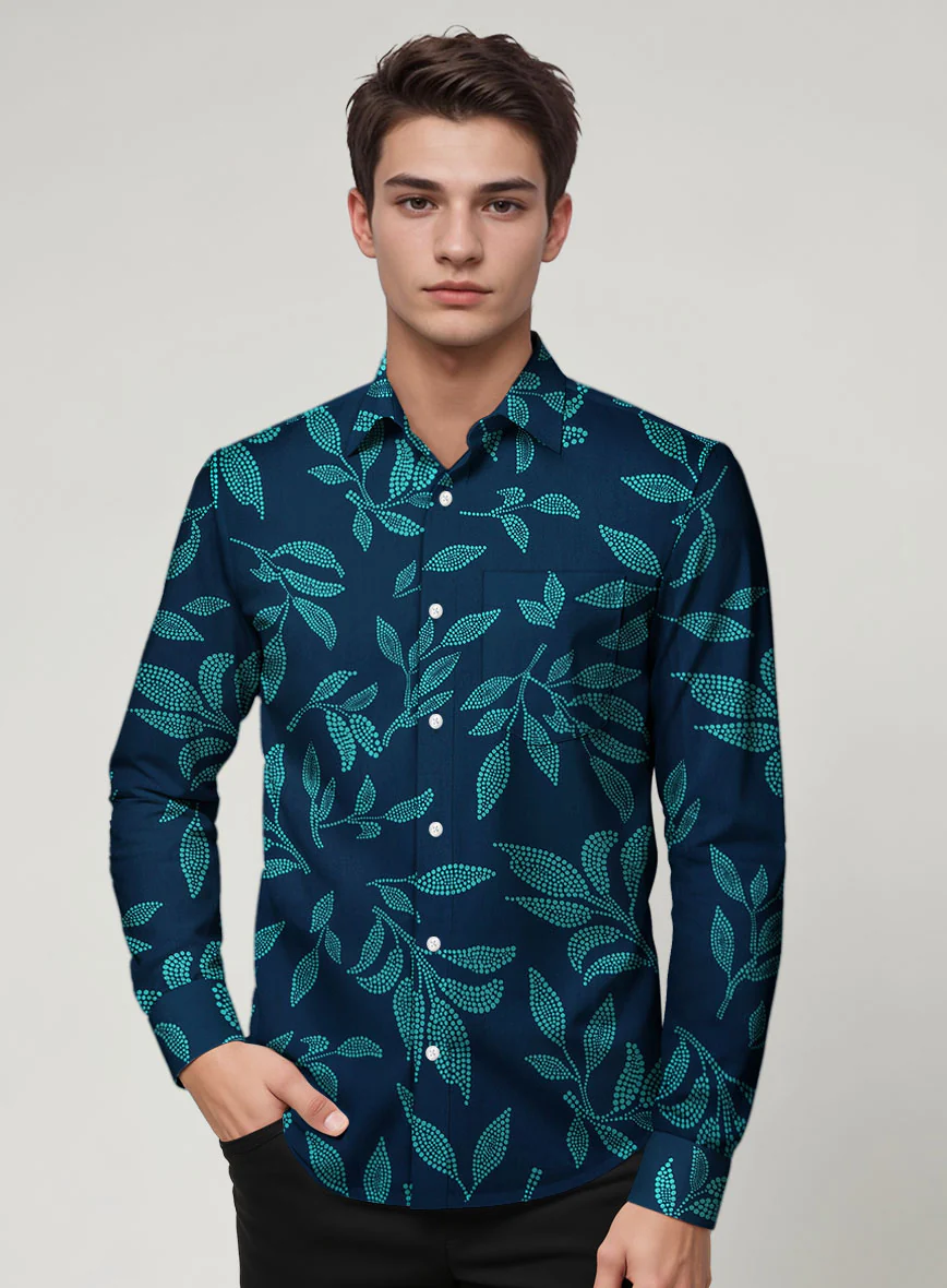 Dotleaf Drift Cotton Lycra Shirt - Image 3