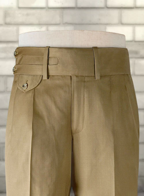 Double Gurkha Wool Pants - Image 4