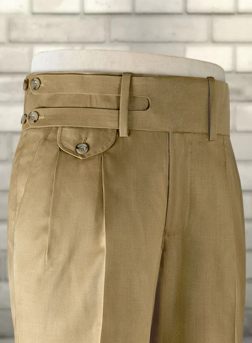 Double Gurkha Wool Pants - Image 5