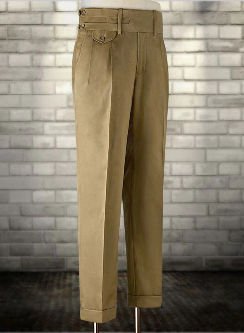 Double Gurkha Wool Pants - Image 8