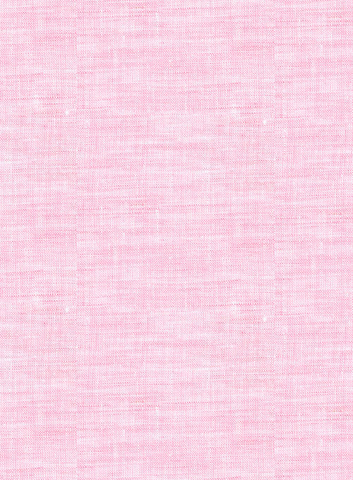 Dublin Pink Linen Shirt - Image 3