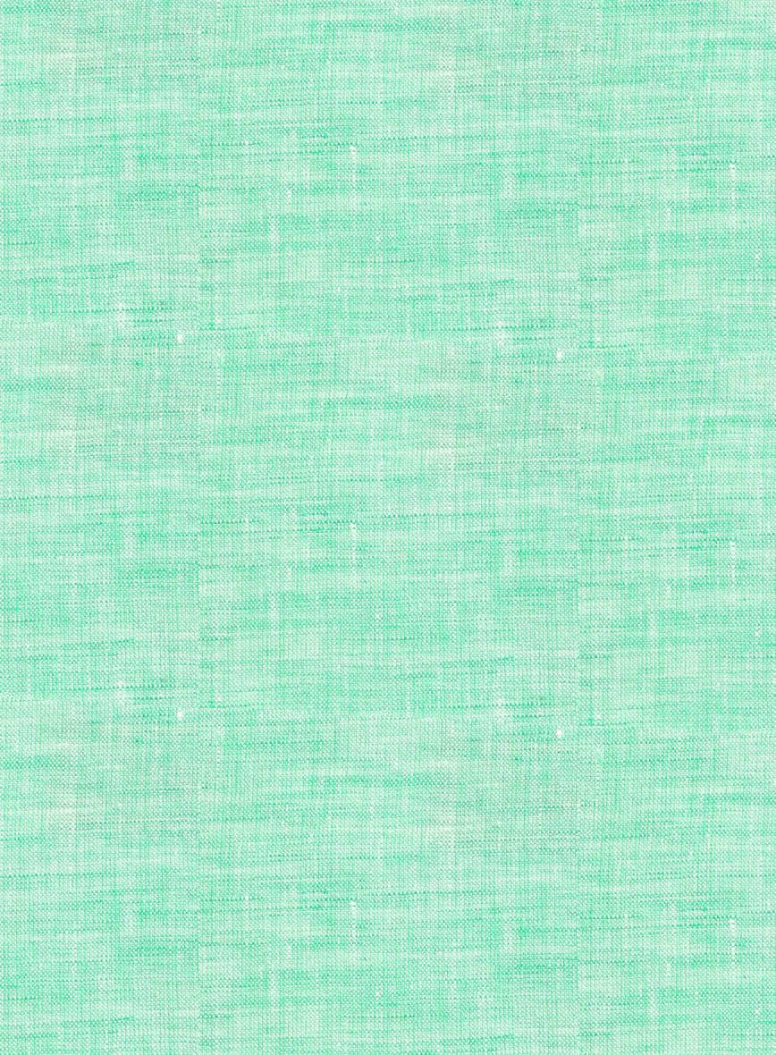 Dublin Shell Green Linen Shirt - Image 4