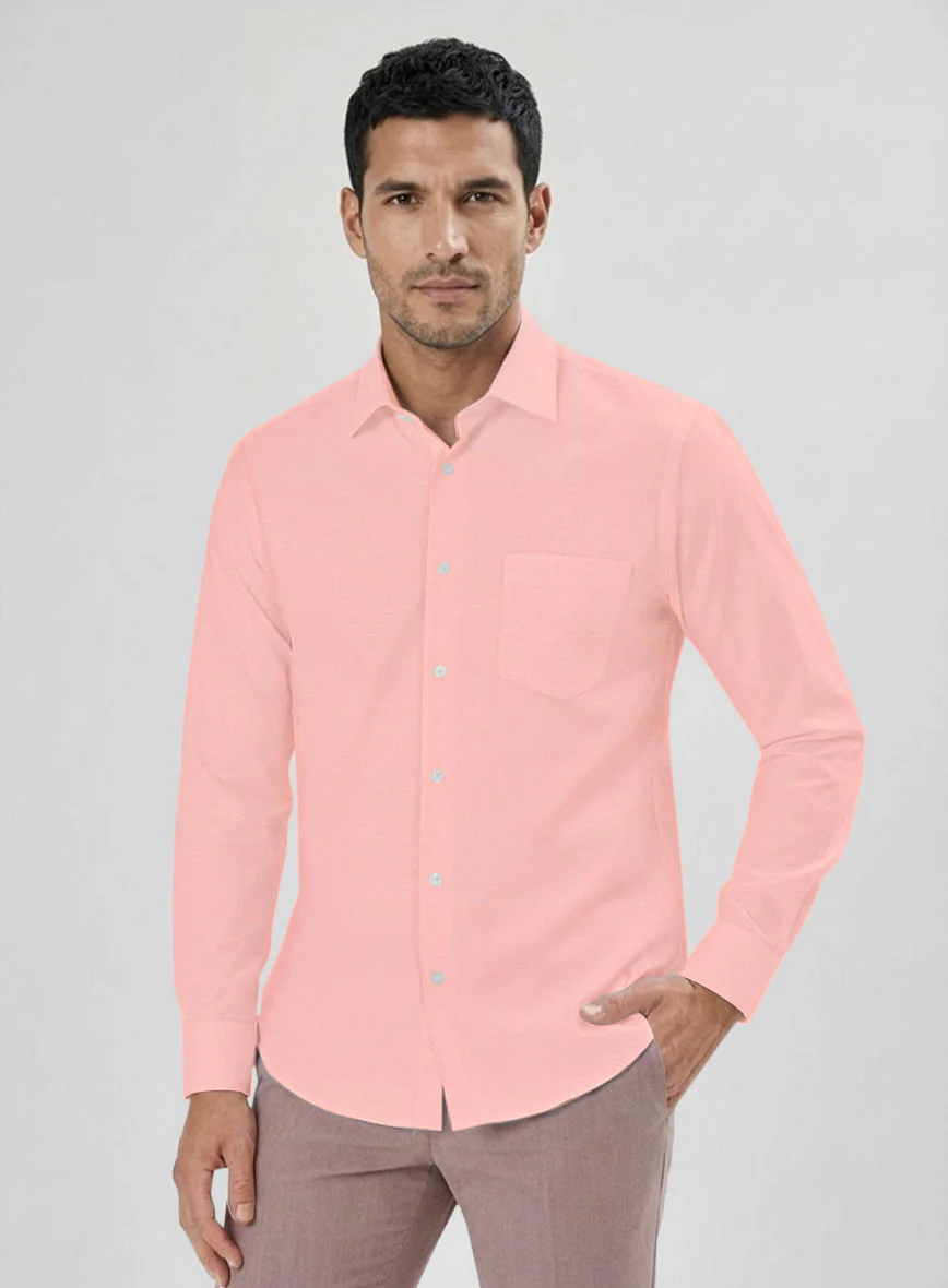 Dusty Rose Cotton Shirt