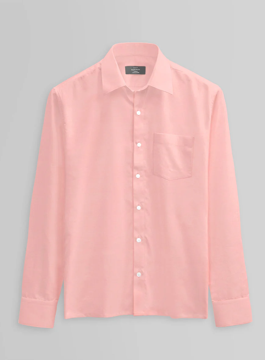 Dusty Rose Cotton Shirt - Image 3