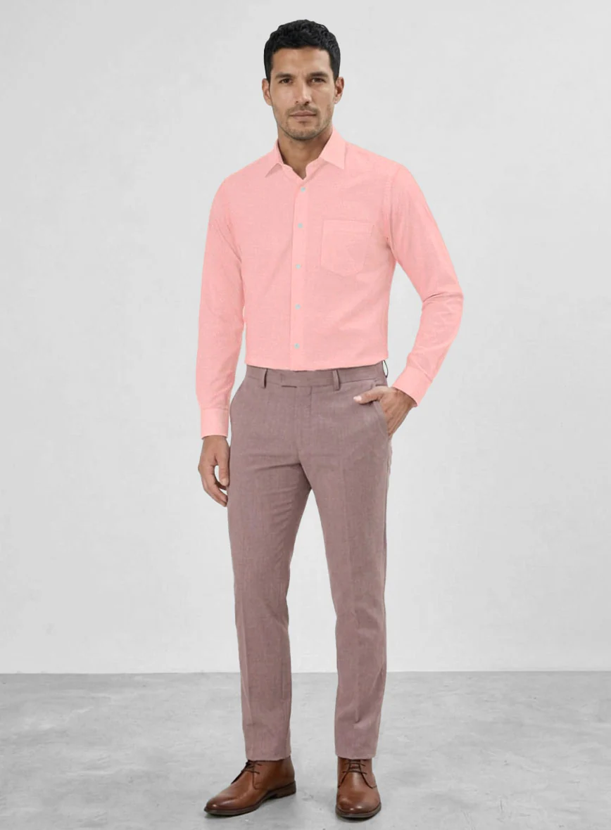 Dusty Rose Cotton Shirt - Image 4