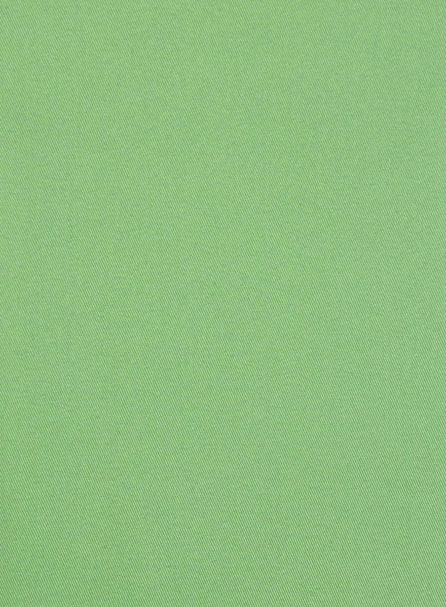Easter Green Napoli Stretch Light Weight Cotton Suit - Image 6