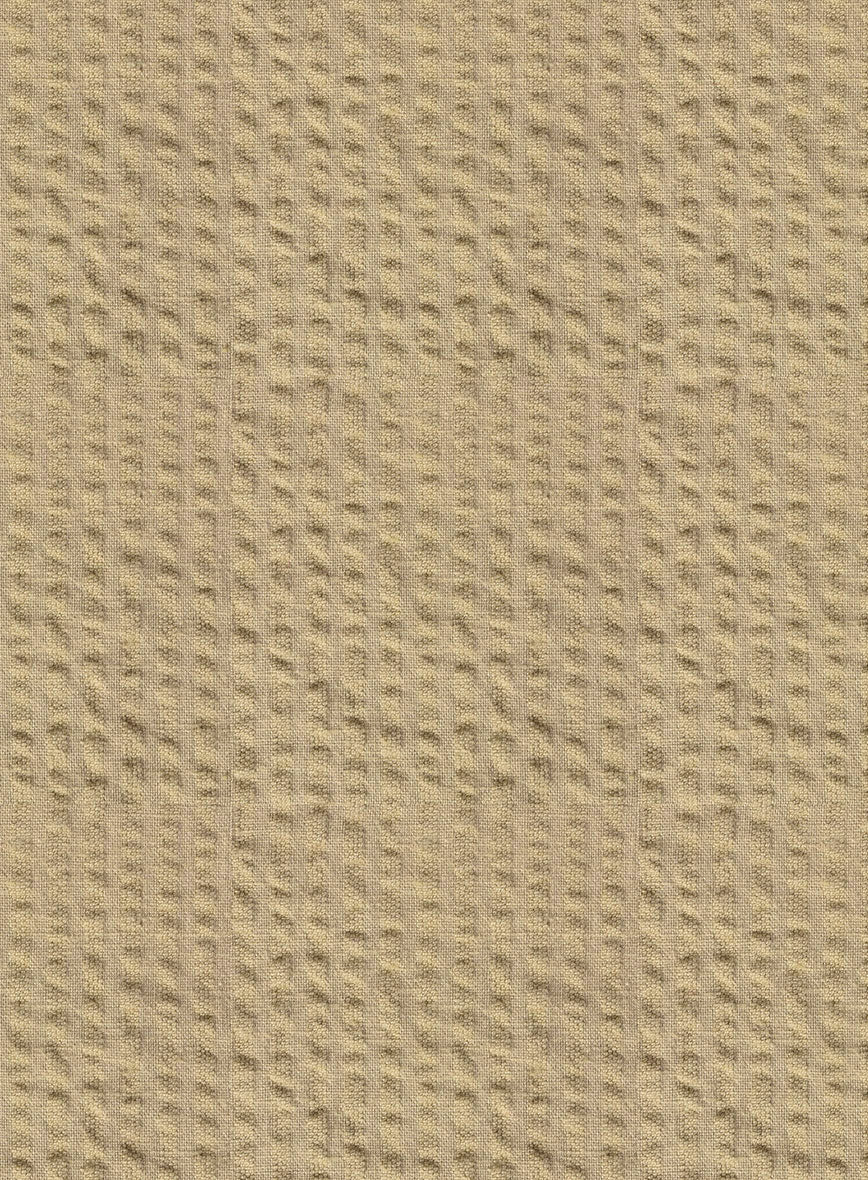 Easy Pants Beige Seersucker - Image 3