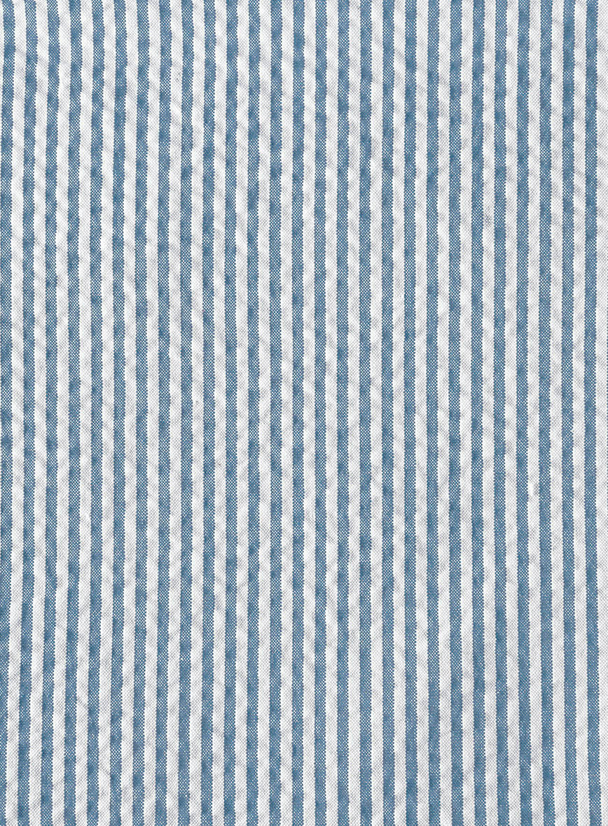 Easy Pants Blue Seersucker - Image 6
