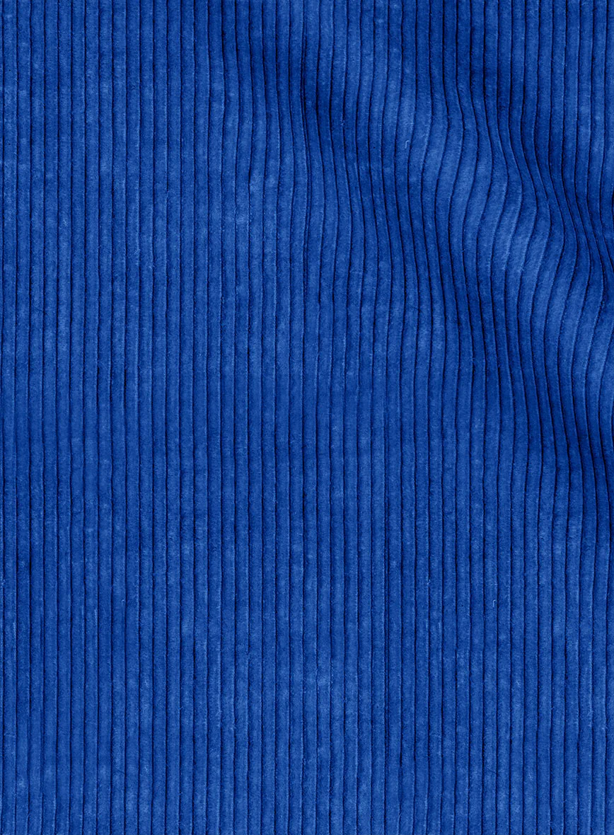 Easy Pants Bright Blue Corduroy - Image 7