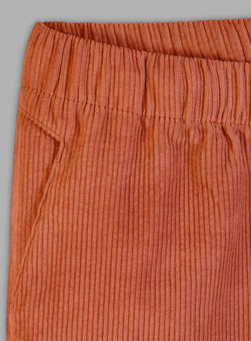 Easy Pants Burnt Orange Corduroy - Image 3