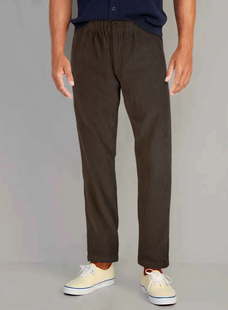Easy Pants Dark Brown Corduroy - Image 2