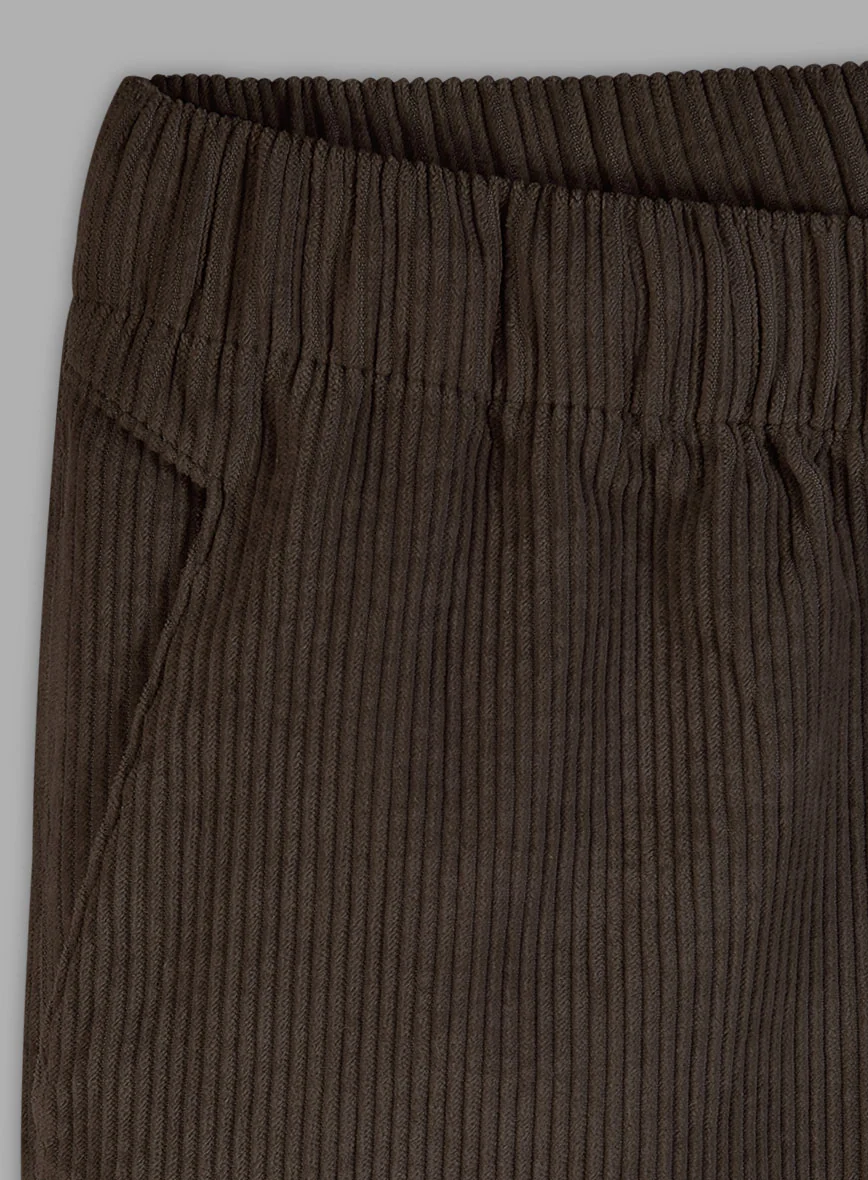 Easy Pants Dark Brown Corduroy - Image 4