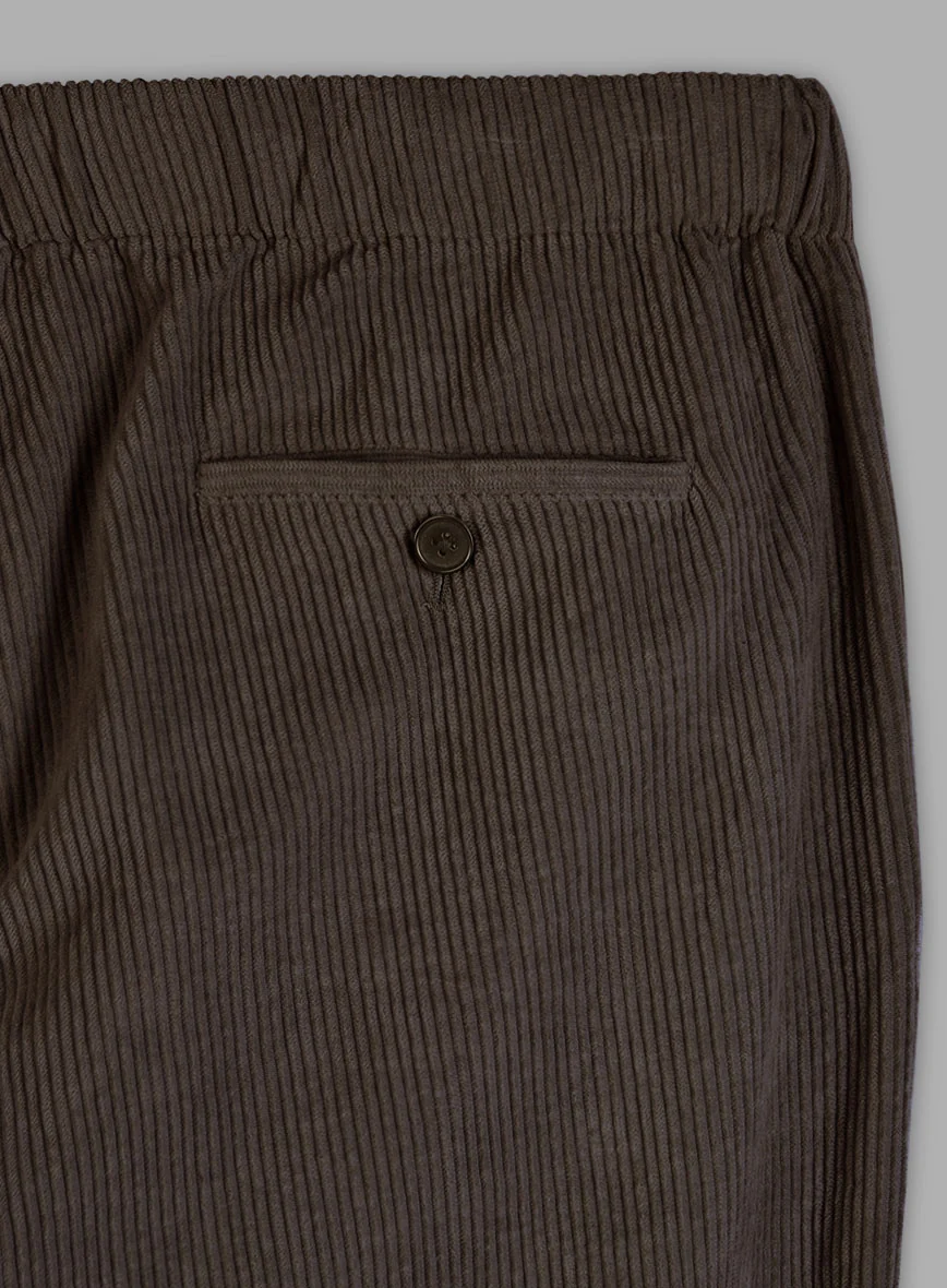 Easy Pants Dark Brown Corduroy - Image 5