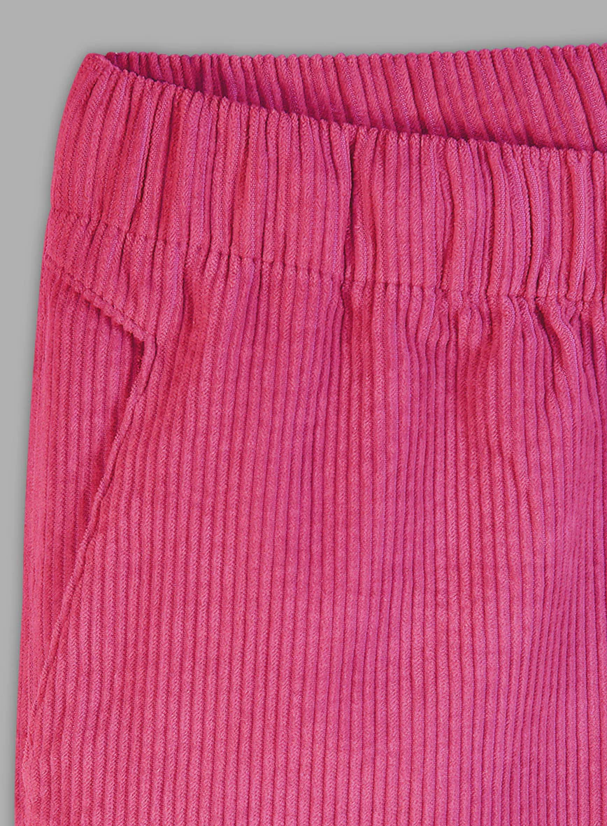 Easy Pants Fusica Pink Corduroy - Image 3