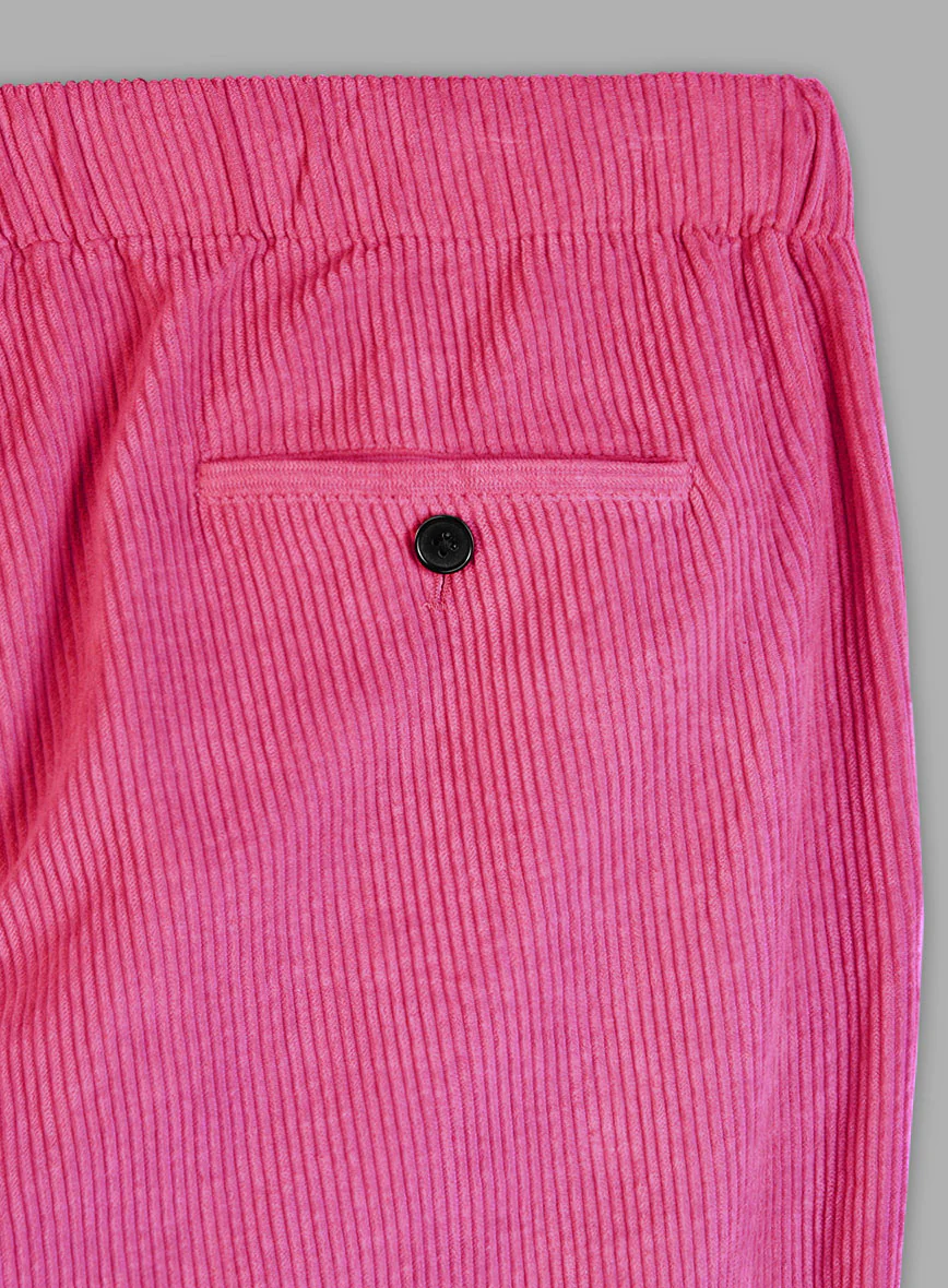 Easy Pants Fusica Pink Corduroy - Image 6