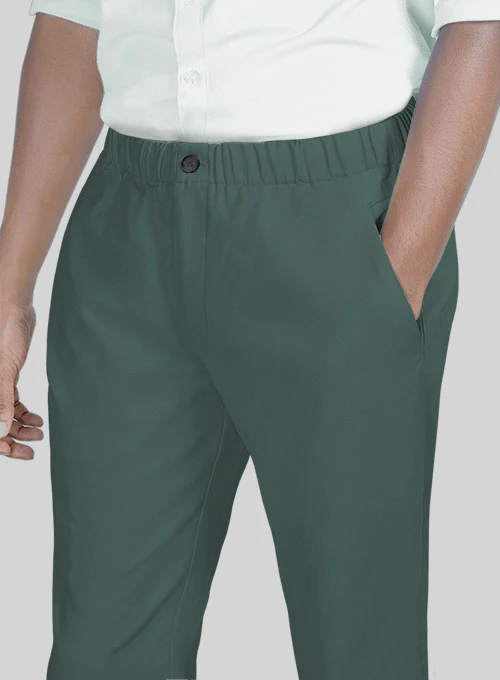 Easy Pants Gallo Green Stretch Chino - Image 5